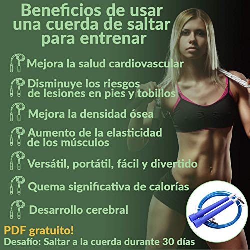 EDM - Chaleco Faja Quema Grasa Mujer con Cuerda Saltar - Faja Reductora Mujer Adelgazante - Camiseta Reductora Mujer - Chaleco Quema Grasa Mujer con Cremallera - Fajas De Neopreno para Adelgazar S