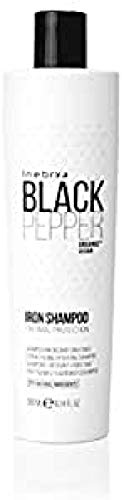 El champú Inebrya Black Pepper Iron fortalece el champú hidratante para el cabello.