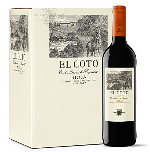 El Coto El Coto Crianza 75 Cl - 6 Paquetes de 750 ml - Total: 4500 ml