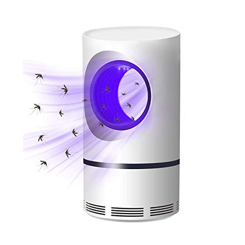 Electrónica Lámpara Antimosquitos -Alimentado por USB  Insecto Asesino UV no tóxico  Mosquito LED Lámpara Trampa Proteccion Super silencioso Adecuado para Mujeres Embarazadas y bebés