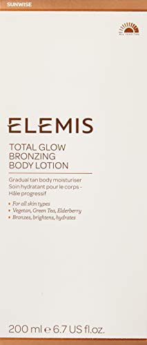 ELEMIS Total Glow Bronzing Body Lotion, crema hidratante corporal bronceadora gradual 200 ml