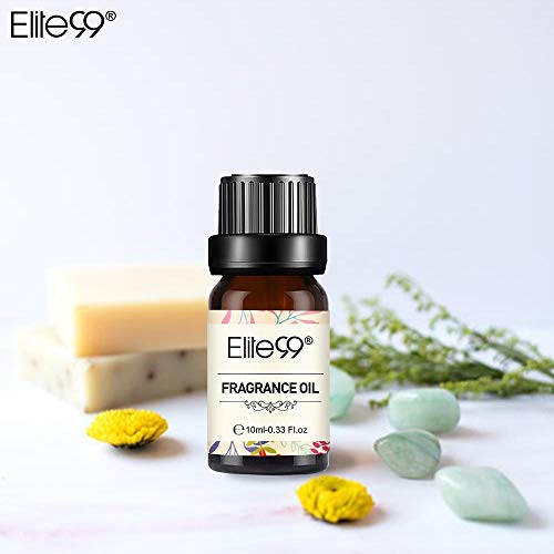 Elite99 Aceites de Fragancia, Aceites Esenciales para Humidificadores, Aceites de Aromaterapia de Leche con chocolate 10ML