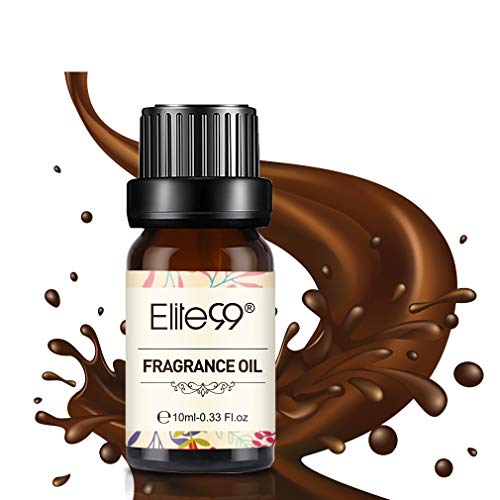 Elite99 Aceites de Fragancia, Aceites Esenciales para Humidificadores, Aceites de Aromaterapia de Leche con chocolate 10ML