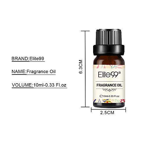 Elite99 Aceites de Fragancia, Aceites Esenciales para Humidificadores, Aceites de Aromaterapia de Leche con chocolate 10ML