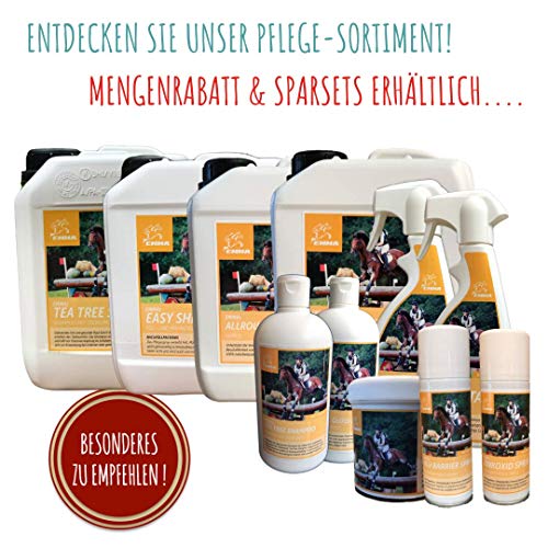 EMMA ♥ Spray de Aluminio para Caballos y Perros I Vendaje para heridas en Spray Protección inmediata I Cuidado óptimo de heridas I Transpirable 200 ml