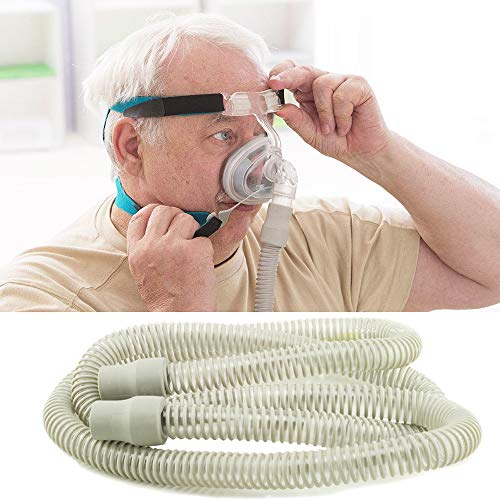 Enshey 2ps nuevo tubo de manguera de aire CPAP – Reemplazo estándar delgado para la máquina de apnea del sueño ResMed S9 de 6 pies de longitud 15 mm de diámetro