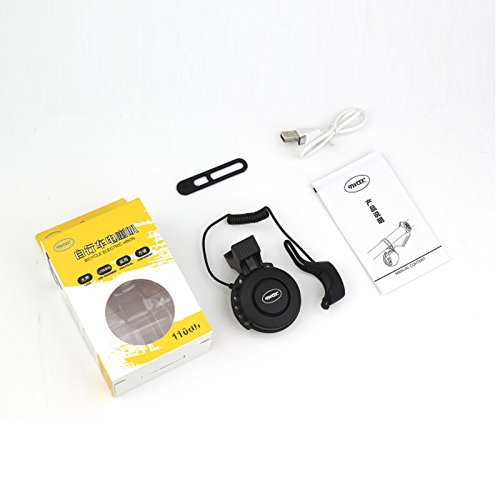 Espeedy Timbre de Bicicleta,Campana de bicicleta,USB recargable Bell Bell 120dB manillar impermeable bicicleta de rayos para ciclismo RoadBike Mountainbike