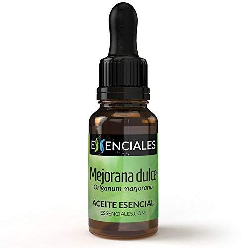 Essenciales - Aceite Esencial de Mejorana Dulce, 100% Puro, 10 ml | Aceite Esencial Origanum Majorana