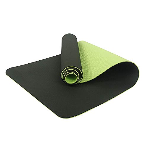 Estera de yoga Yoga colchonetas de ejercicios |8mm Yoga Mat no tóxico e insípido de Protección Ambiental de mujeres embarazadas no Slip-espesado Principiante Home Fitness Yoga Mat estera de yoga playa