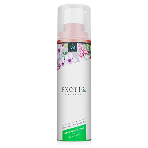 Exotiq, Aceite para masaje y relajación (Albahaca cítricos) - 100 ml.