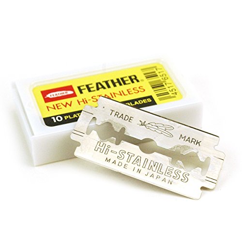 Feather - Pack de 40 cuchillas de doble hoja