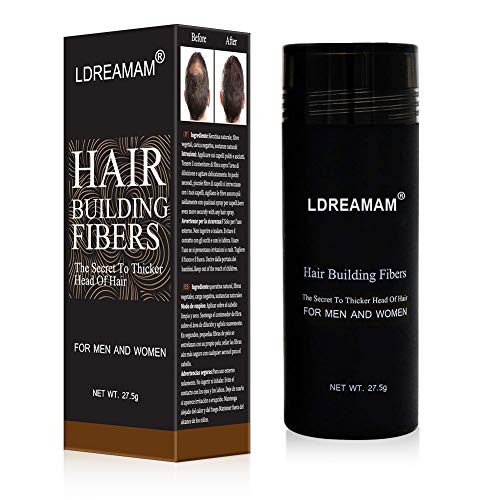 Fibras Capilares,Crecimiento del Cabello Fibras,Fibras Capilares de Queratina para Cabello,Corrector para adelgazamiento del cabello Aerosol para el cabello,Disimula al Instante Calvicie