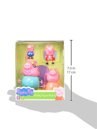 Figuras Familia Peppa Pig Pack 4.