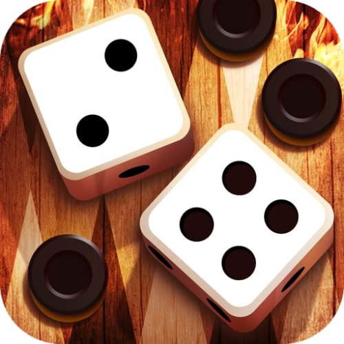 Fire Backgammon 3D - Strategy Board Game: backgammon es juego de mesa, entrenamiento de tu cerebro, estrategia logica y táctico, tirar dados magico, para todos que le gustan ajedrez y rompecabezas