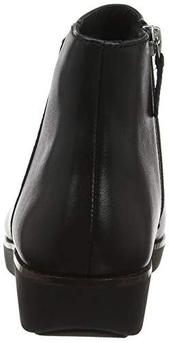 FitFlop Ziggy Zip, Botines para Mujer, Negro 001, 39 EU