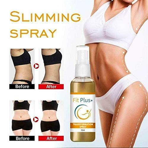 FitPlus transformación Herbal pérdida de grasa Spray para perder peso productos para adelgazar perder peso pierna delgada cintura quemador de grasa Anti celulitis (2pcs 10ml)