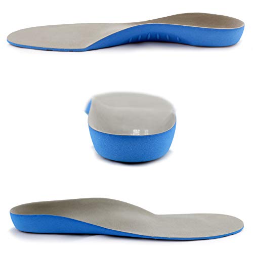 FOOTACTIVE Medical - Plantillas ortopédicas para fascitis plantar, corrige la pronación y estabiliza el pie, Gris (gris), 36/38 EU