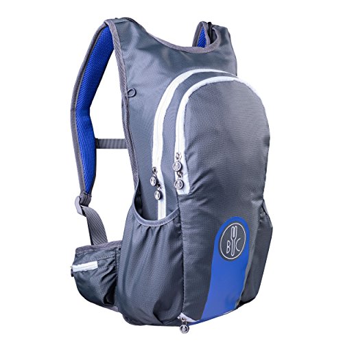 For.Bicy - Mochila y Chaqueta para Hombre, Hombre, O101075, Castelrock/Blue, Extra-Large