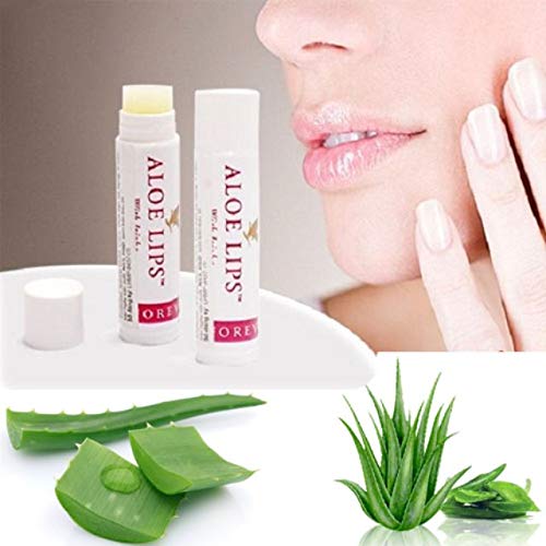 Forever Living - Bálsamo Labial Aloe Lips con Jojoba, 5 Unidades