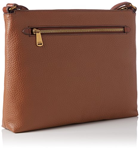 Fossil - Kinley, Bolsos bandolera Mujer, Braun (Brown), 9x23x33 cm (W x H D)