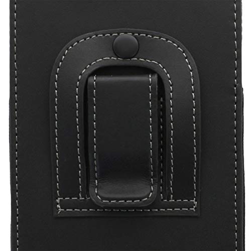 Funda para smartphone con clip para cinturón 3.2, compatible con Huawei Honor Mate/Nokia/Motorola Moto/Samsung Galaxy Note/Sony Xperia, funda para smartphone, color negro