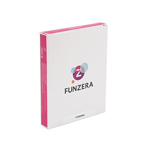 FUNZERA® Lentillas de Colores Avatar + recipiente para lentes de contacto, sin dioptrías pack de 2 unidades - cómodas y perfectas para Halloween, Carnaval, sin corregir