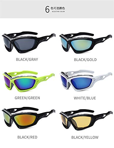 Gafas de Ciclismo Sunglasses Gafas De Ciclismo para Montar Al Aire Libre Deportes Al Aire Libre Uv400 Gafas De Bicicleta De Montaña A Prueba De Viento Dh MTB Gafas Hombre