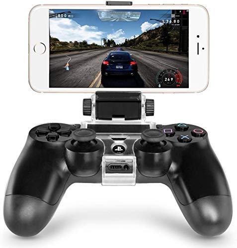 GAMINGER Clip Sujetador de teléfono móvil para control Dualshock de PlayStation 4 PS4 Sony