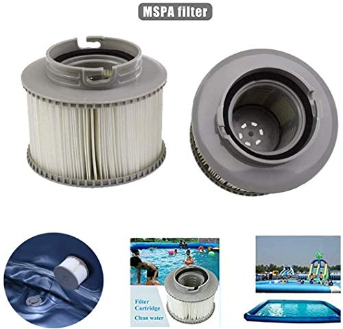 GAODA - Cartucho de filtro de repuesto para MSpa, hinchable, para spa, spa, spa, spa, spa, spa, spa, jacuzzi (1 unidad)