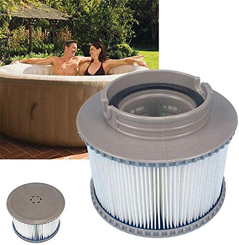 GAODA - Cartucho de filtro de repuesto para MSpa, hinchable, para spa, spa, spa, spa, spa, spa, spa, jacuzzi (1 unidad)