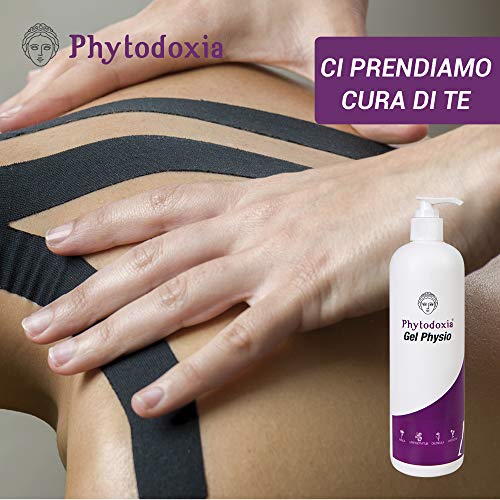 Gel Physio Cream 500 ml | Dolor Muscular y de Articulaciones Deporte | Crema Antiinflamatoria Dolor de Espalda | Crema Masaje Fisioterapia | Harpagofito Arnica Calendula Hiperico Menta