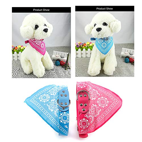 Generies 12 piezas Triángulo Pet Baberos Perro Moda Bandana Perro Collar Perro Bufanda Ajustable Lavable Nacional Sabor Impresión Bufanda Mascota para Perro Pequeño Mascotas