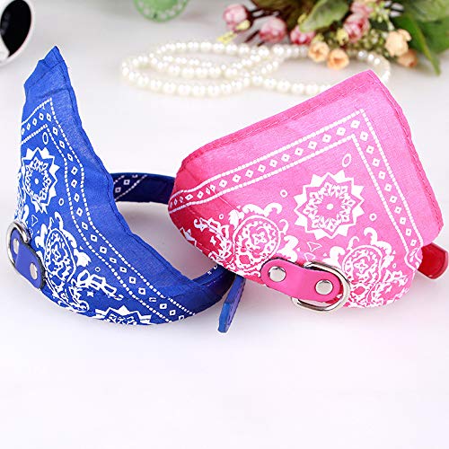 Generies 12 piezas Triángulo Pet Baberos Perro Moda Bandana Perro Collar Perro Bufanda Ajustable Lavable Nacional Sabor Impresión Bufanda Mascota para Perro Pequeño Mascotas