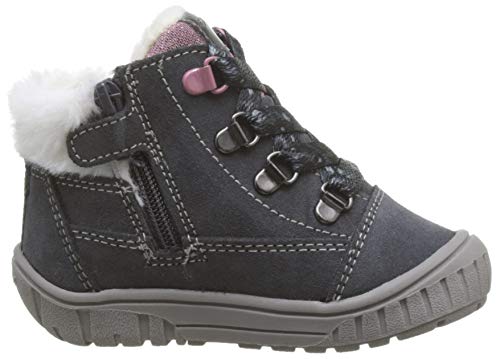 Geox B Omar Girl WPF A, Botas para Niñas, Gris (Dk Grey C9017), 23 EU