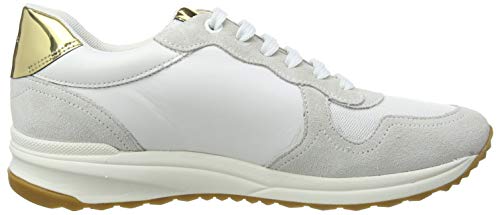 Geox D AIRELL C, Zapatillas para Mujer, Blanco (White C1000), 40 EU