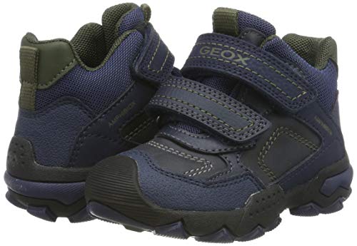 Geox J BULLER Boy B ABX E, Zapatillas Altas para Niños, Azul (Navy/Military Cf4a3), 33 EU