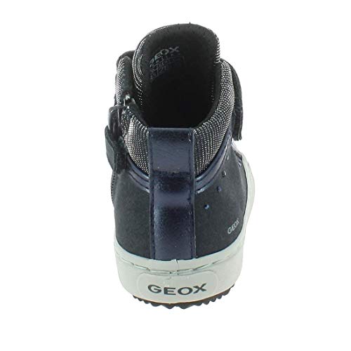 Geox J Kalispera Girl I, Zapatillas Altas para Niñas, Azul (Navy), 32 EU