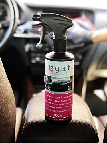 Glart 45CR Limpiador para el Interior del Coche, Producto Profesional para el Cuidado y la Limpieza de Elementos de plástico y el salpicadero, 500 ml