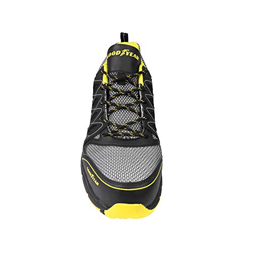 Goodyear GYSHU1502, Zapatillas de Seguridad para Hombre, Negro (Black/Yellow), 44 EU