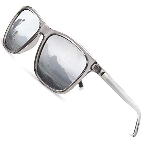 GQUEEN Gafas de sol polarizadas Clásico Retro para Hombre y Mujer UV400 GQ33