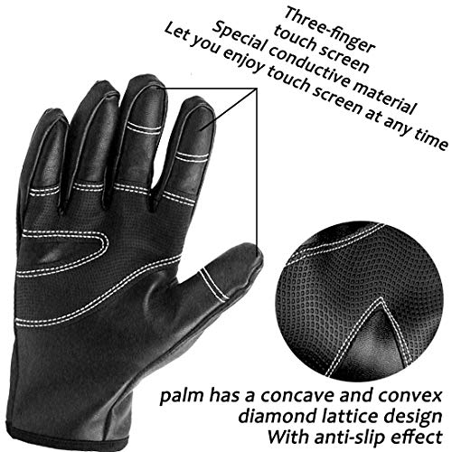 Guantes Invierno Hombre Mujer Guantes Termicos para frio moto ciclismo running bici gym para movil Tactiles Regalos Originales para Hombre Mujer Amigo Invisible Navidad Adolescentes Madres Padre