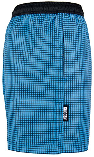 GUGGEN Banador de Natacion para Hombre Traje de Bano Color Azul XXXL