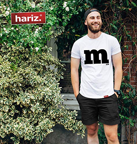 Hariz – Camiseta para hombre, disfraz de carnaval, incluye tarjetas de regalo Rosa. M