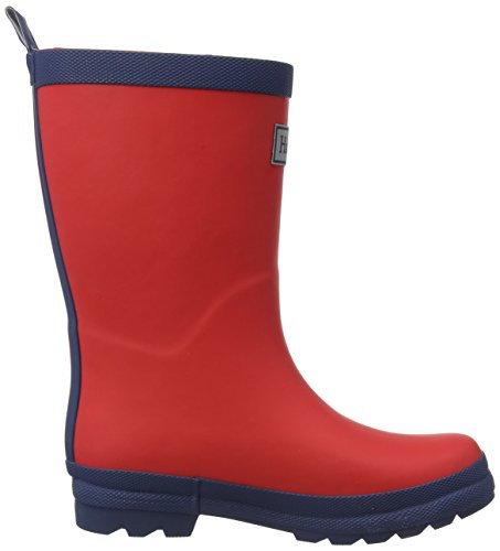 HatleyClassic Rain Boots - Botas de Agua de Trabajo Chica, Color Rojo, Talla 23