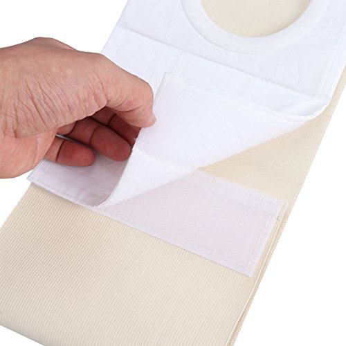 Healifty - Cinturón de apoyo para hernia abdominal, soporte abdominal para ostomia, para hombres y mujeres, talla XL