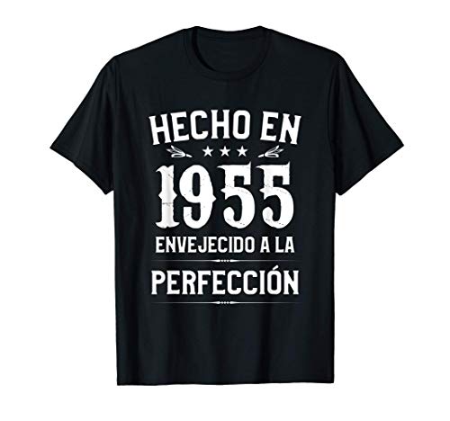 Hecho en 1955 Regalo de 65 años Camiseta