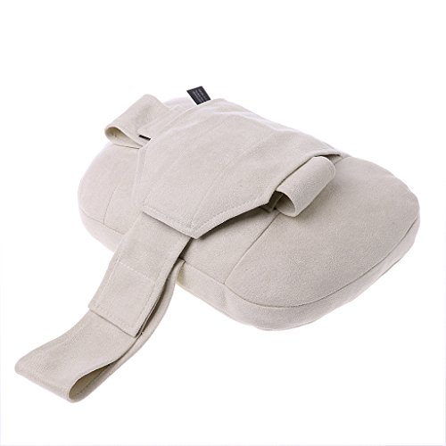 hergon almohada de viaje, 2 unidades universal Auto reposacabezas almohada cervical Clase S Ultra Suave Cojín para Mercedes Benz Maybach, beige, pequeño