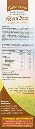 Hijas Del Sol Galletas de Salvado de Trigo con Cobertura Vegetal - 500 gr