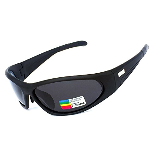 HONCENMAX Gafas de Sol Deportivas Polarizadas Protección UV400 para Hombres Mujeres Ciclismo Equitación Corriendo Pescar Gafas de Golf