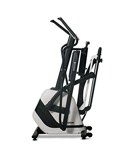 Horizon Fitness Elliptical Andes 3 Elíptica, Unisex Adulto, Blanco y Negro, L x B x H in cm: 173 x 67 x 171 cm